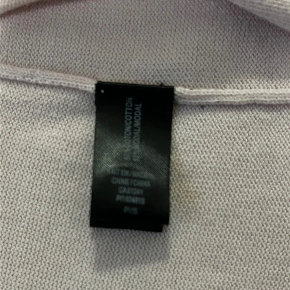 Simons Light Pink Open-Front Cardigan - Picture 6 of 8